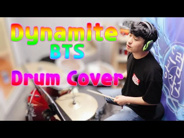 Dynamite - BTS (Drum Sheetmusic) by Superscatch