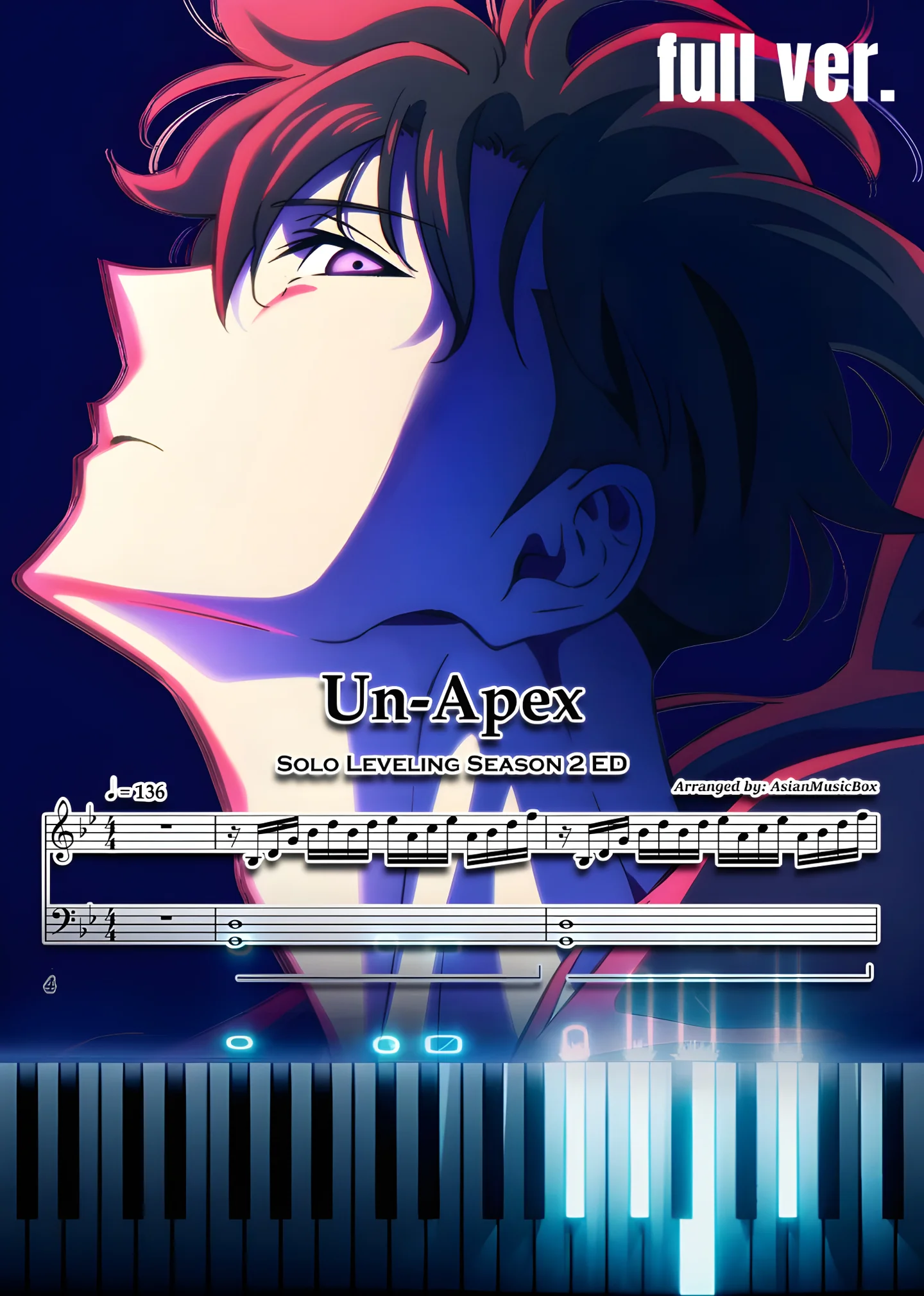 Un-Apex (Solo Leveling Season 2 Ending) - TK from Ling tosite sigure by AsianMusicBox