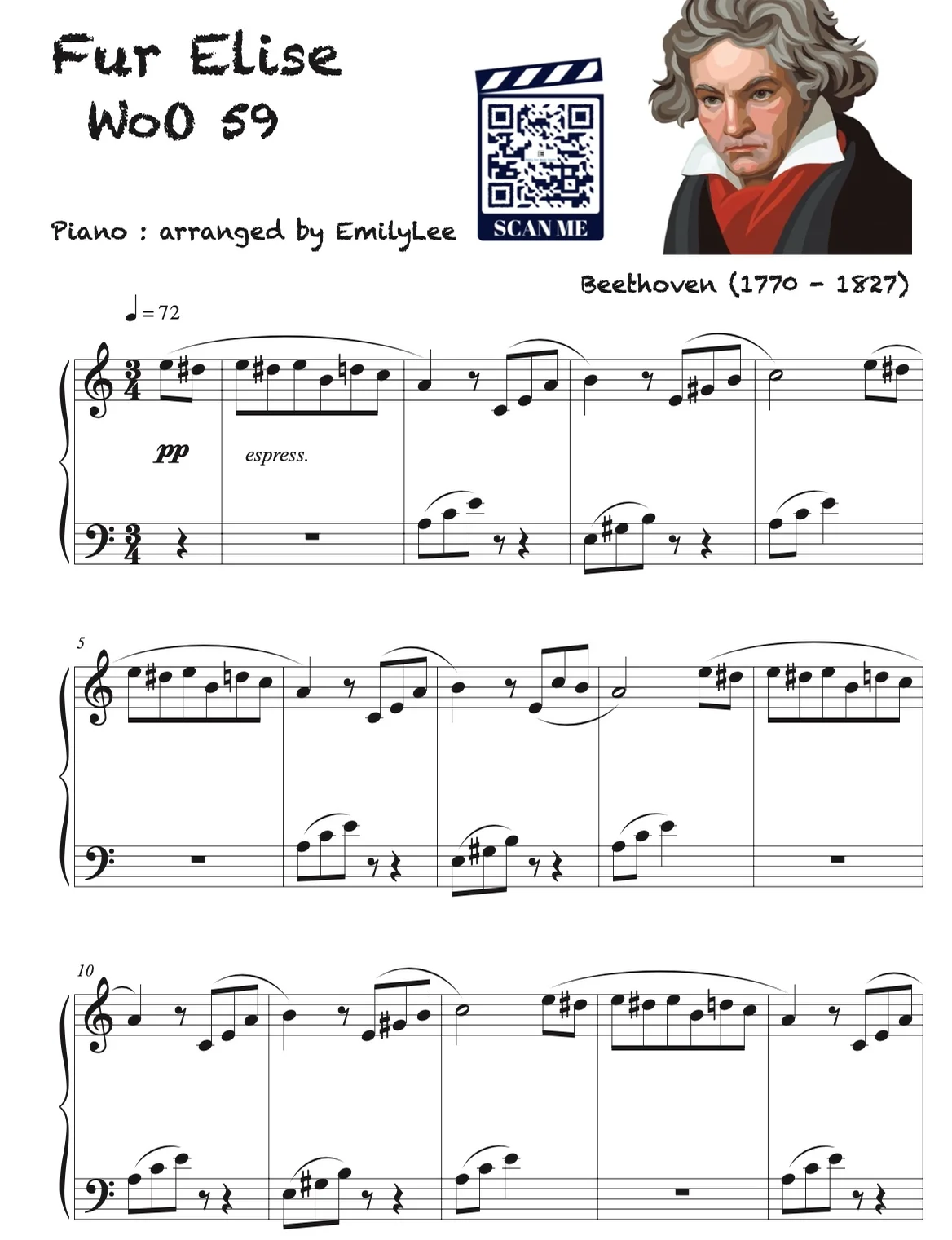 Für Elise by EmilyLee Music Studio