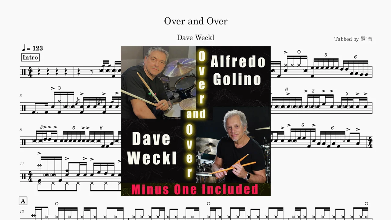 Over and Over - Alfredo Golino / Dave Weckl by MoYin