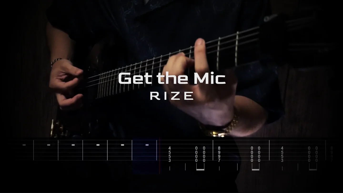 Get the Mic - RIZE by 13monsters guitar