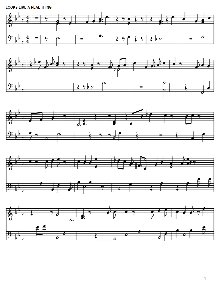Looks Like a Real Thing - Snowdrop OST (OST Kdrama) by Piano Cover by Ivena Trixie