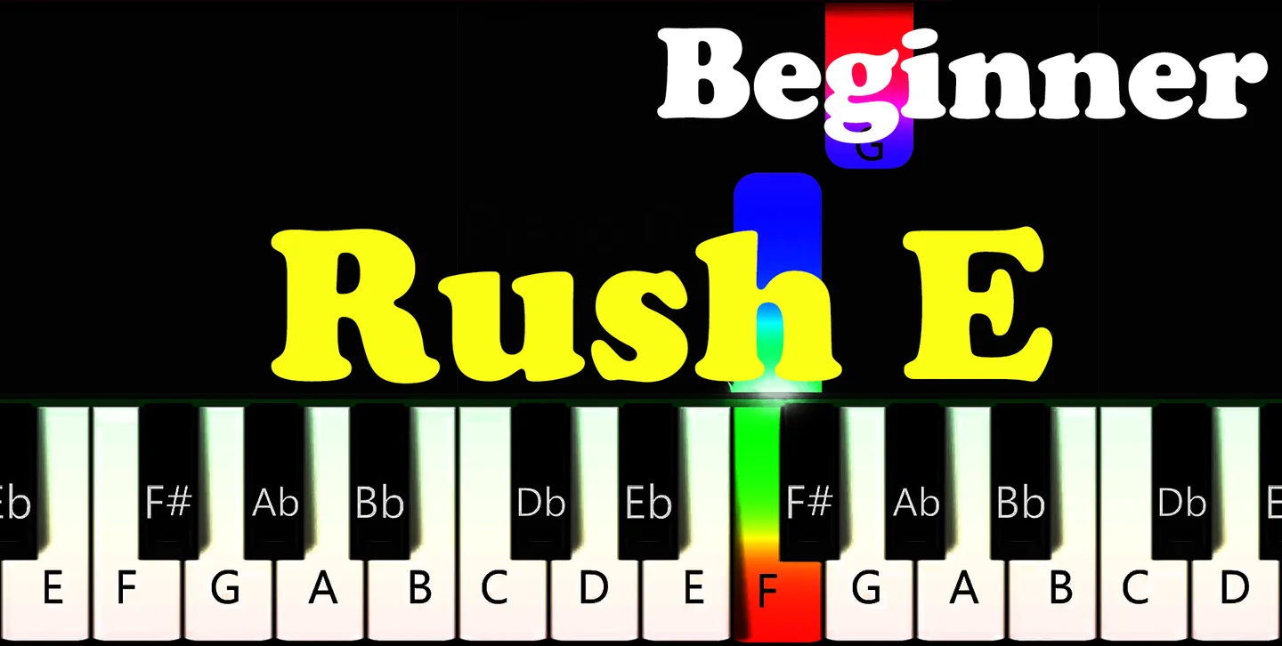 Rush E - Sheet Music Boss (Piano) by Instrument T