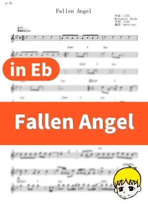 Fallen Angel - Mitsunori Ikeda ft. Aimee B (Panty &amp; Stocking with Garterbelt / in Eb) by muta-sax