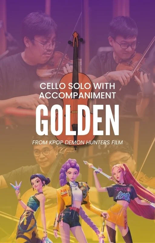 Golden - HUNTR/X, EJAE, Audrey Nuna, and Rei Ami (Cello Solo) by Pedreel's Music