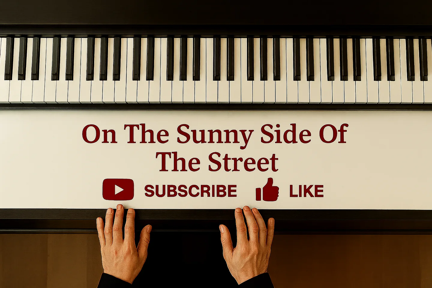 On the Sunny Side of the Street - Jimmy McHugh (piano) by mungeunhoo