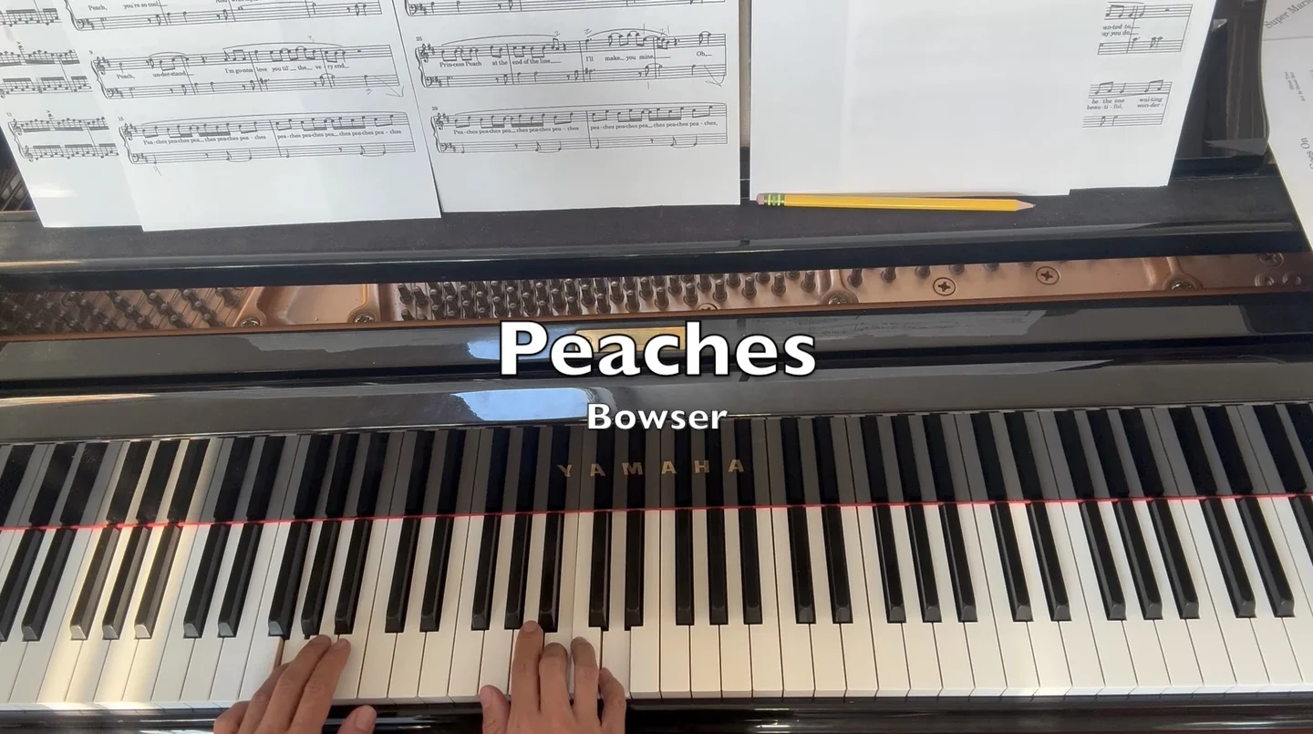 Peaches - Jack Black by easypianotabs