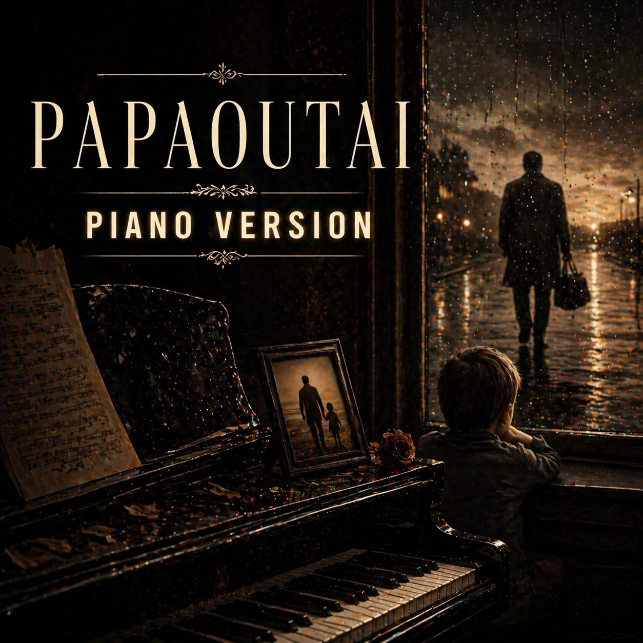 Papaoutai - Stromae (piano sheet music) by Mel's Music Corner