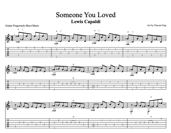 Someone You Loved - Lewis Capaldi by Vincent Ong