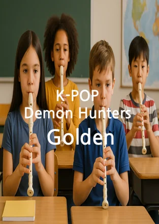 Golden - K POP Demon Hunters OST. (Recorder music / Kalimba music) by h_piano