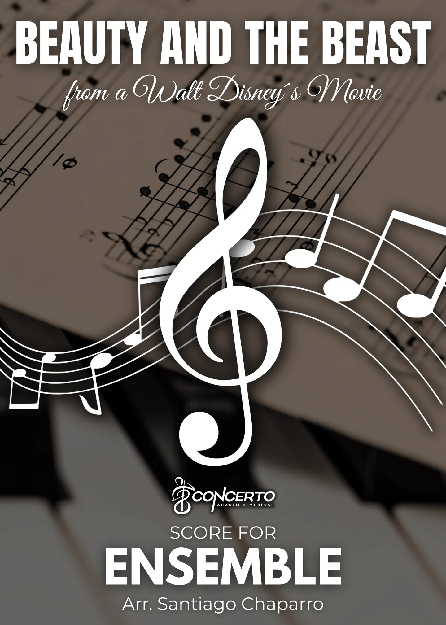 Beauty and the Beast - Alan Menken, Howard Ashman by Santiago Chaparro