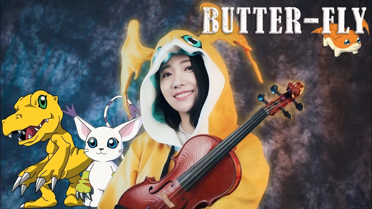 Butter-Fly - Kōji Wada (Digimon Adventure OP Includes Instrumental) by Kathie Violin 黃品舒小提琴