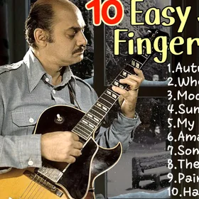10 EASY JAZZ Fingerstyle Guitar Tutorial