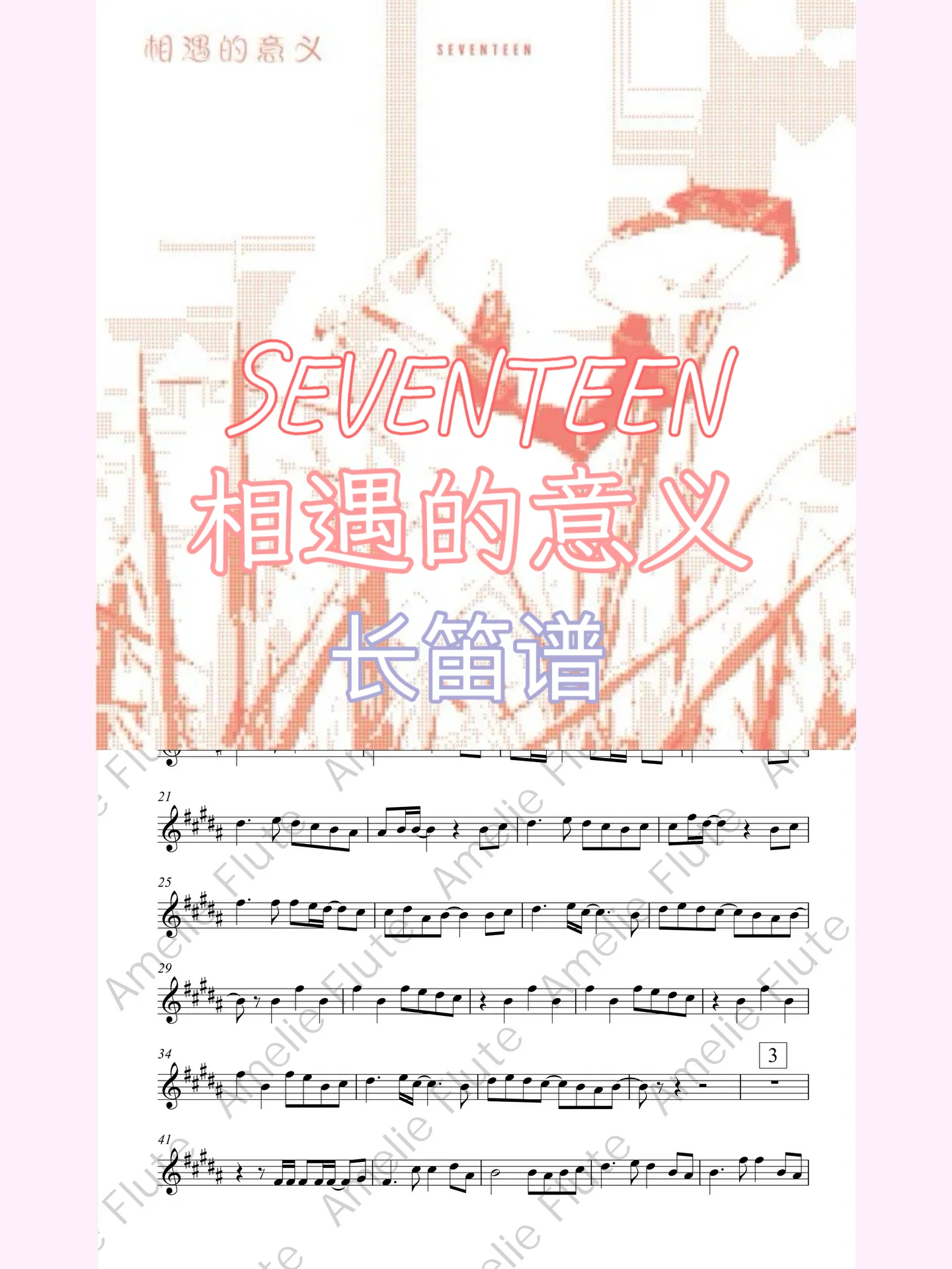 【KPOP】相遇的意义 - Seventeen by Amelie Flute