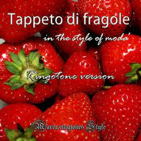 Tappeto di fragole