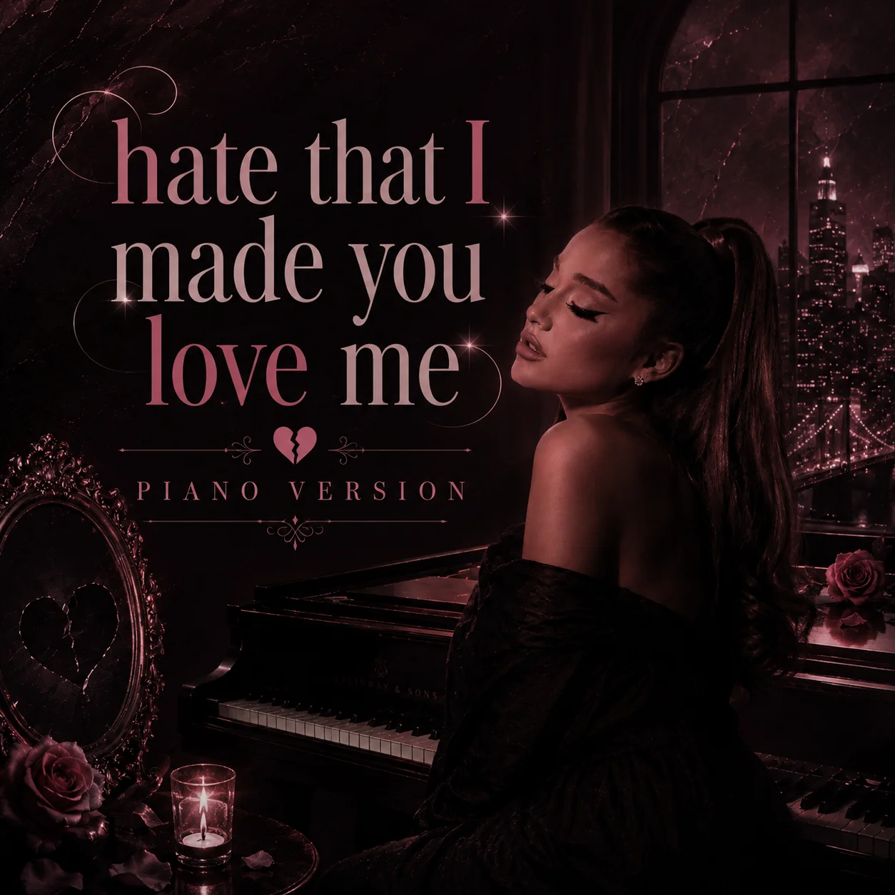 Hate that I Made You Love Me - Ariana Grande (piano sheet music) by Mel's Music Corner