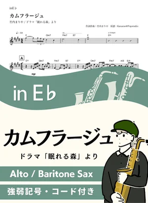 Camouflage ( inE♭) - Mariya Takeuchi by Kaname@Popstudio