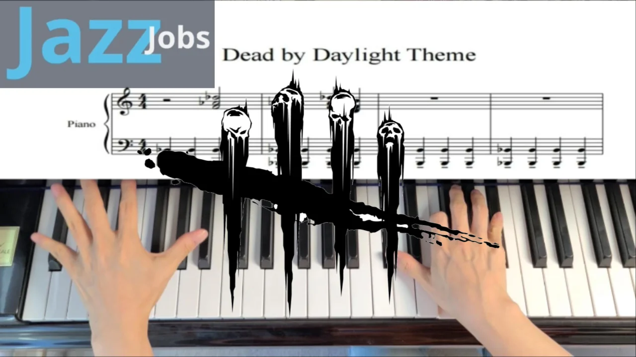 Dead by Daylight Theme Piano music 데드 바이 데이라이트 테마 피아노 악보 - Dead by Daylight by JazzJobs