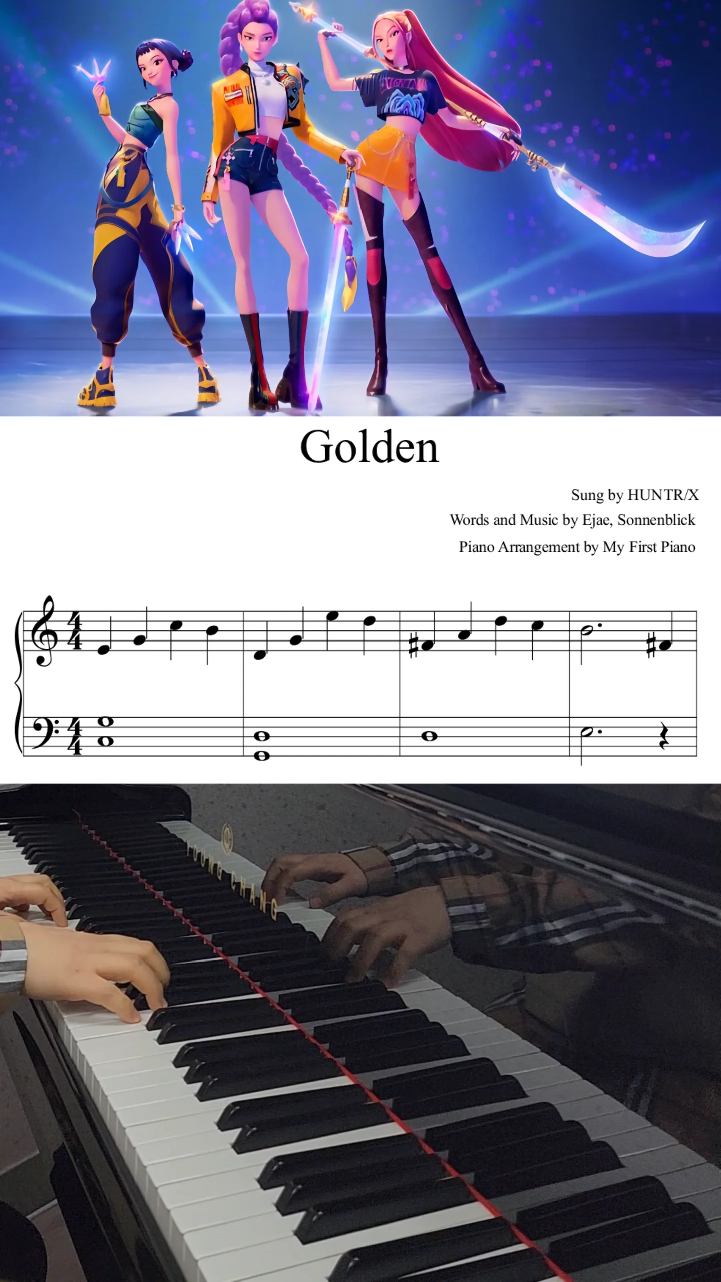 Golden - Audrey, Ejae (Beginner Level (Beyer)) by Dore Yeum