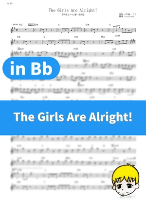 The Girls Are Alright! - saya (A Place Further Than The Universe / in Bb) by muta-sax