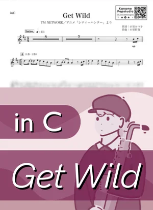 Get Wild ( inC / シティーハンター / ゲットワイルド / 昭和 ) - TM NETWORK by Kaname@Popstudio