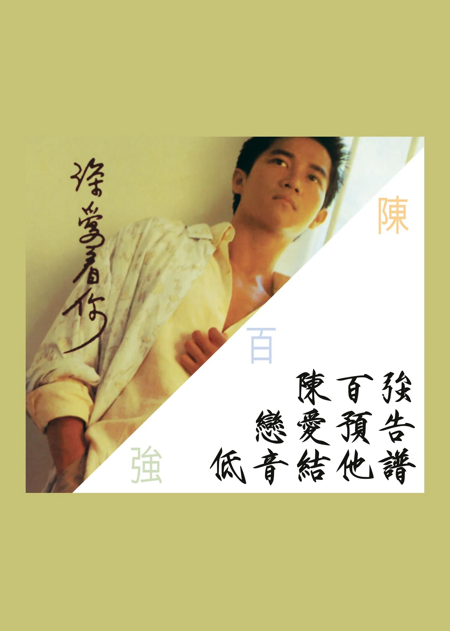 戀愛預告 - 陳百強 (Bass Guitar Score) by Jonathan Lai