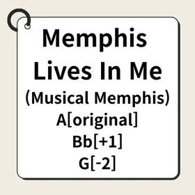 Memphis Lives In Me (3key, including original A key)