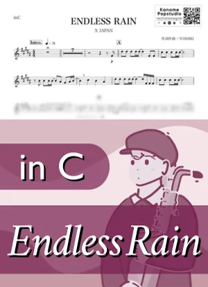 ENDLESS RAIN ( inC ) - X JAPAN by Kaname@Popstudio