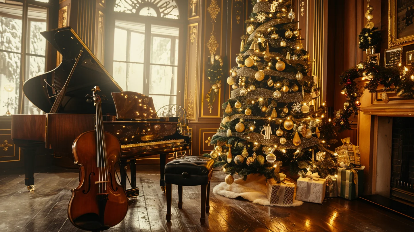 The Christmas Song - Mel Torme, Nat King Cole, Robert Wells (Vn1,2, Piano trio) by Hanna