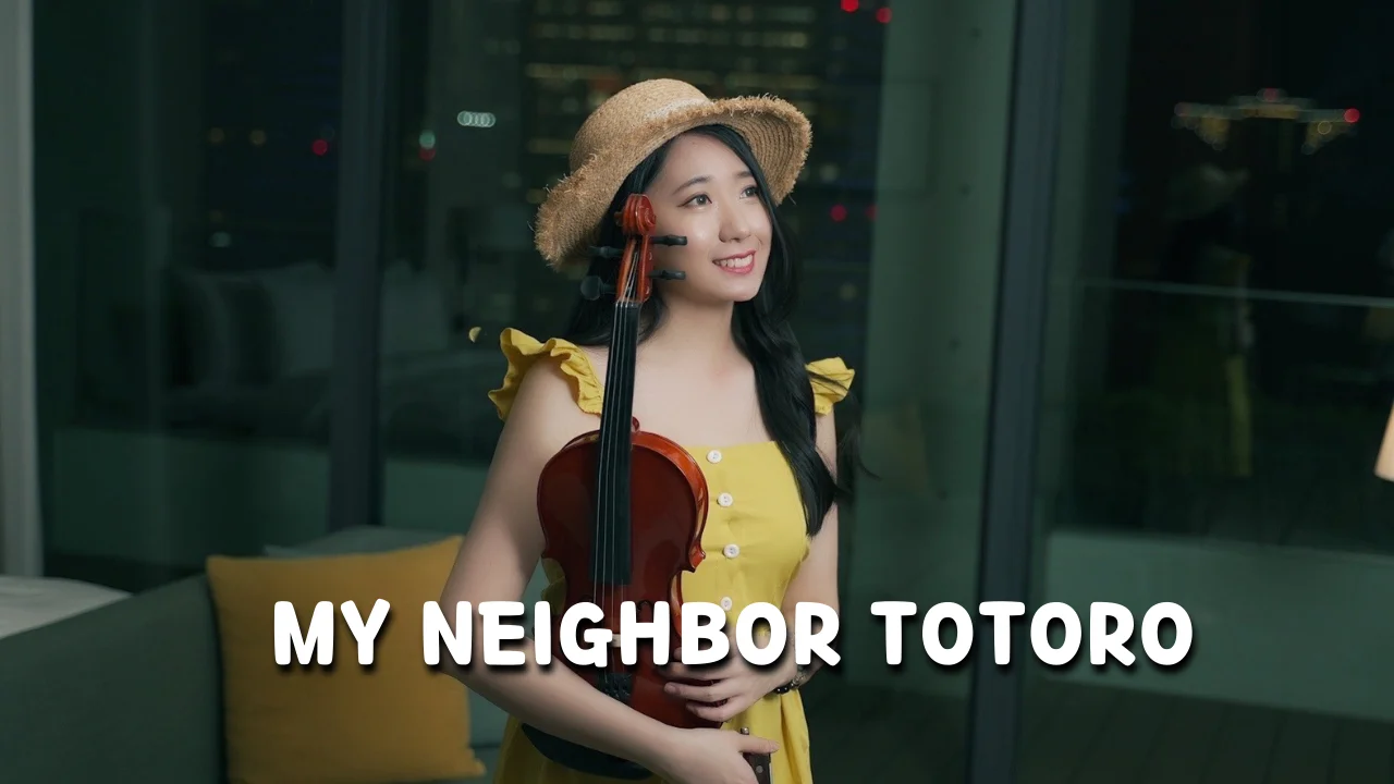 My Neighbor Totoro - Joe Hisaishi (My Neighbor Totoro OST Includes Instrumental) by Kathie Violin 黃品舒小提琴