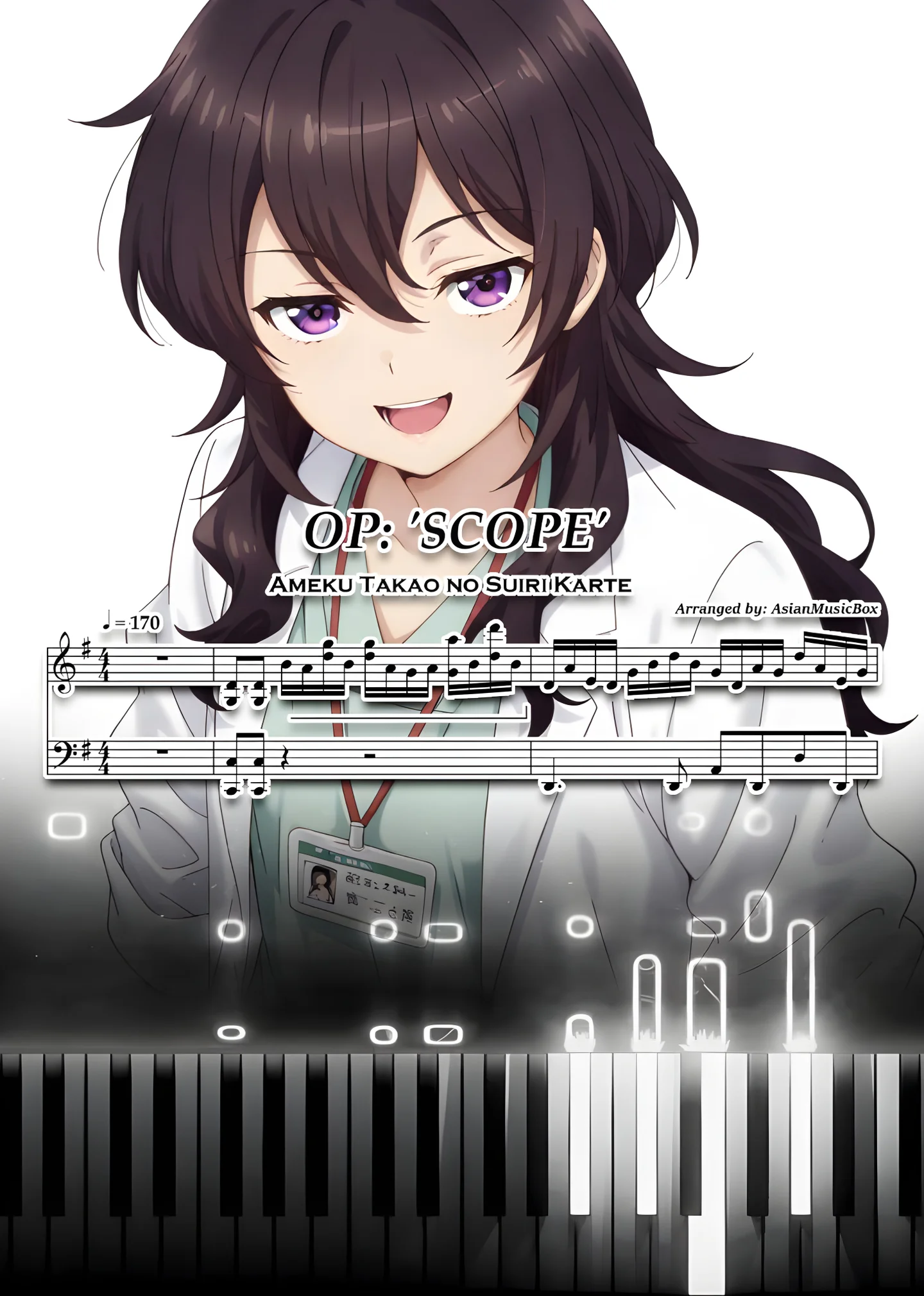 SCOPE (Ameku Takao no Suiri Karte Opening) - Aimer by AsianMusicBox