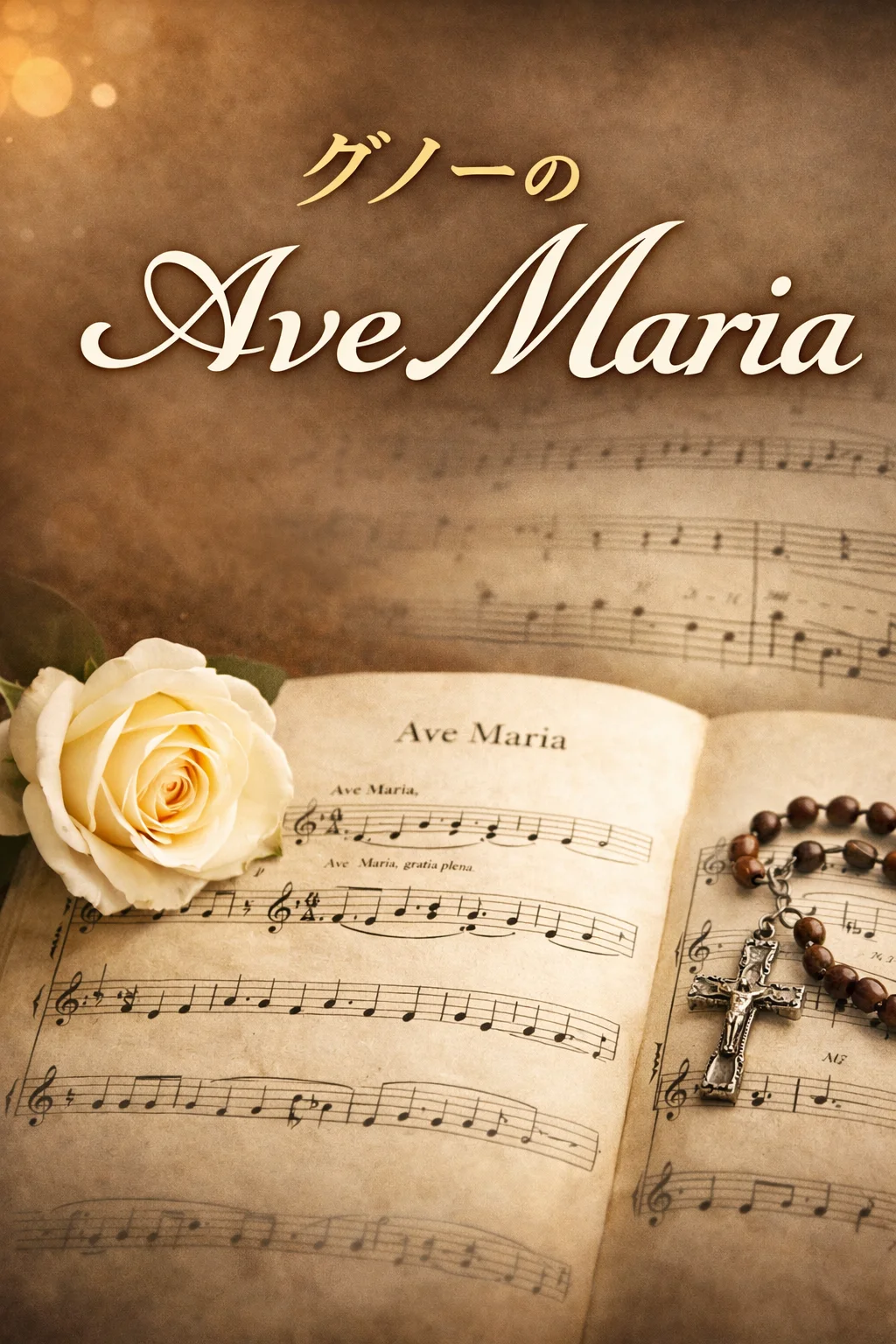 グノーのアヴェマリア Gounod's Ave Maria ト長調 - バッハ・グノー by 中尾喜香