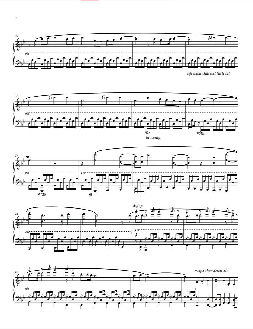 Up There + Brother - The Plague Tale: Requiem by Helian Game Piano - Page 2