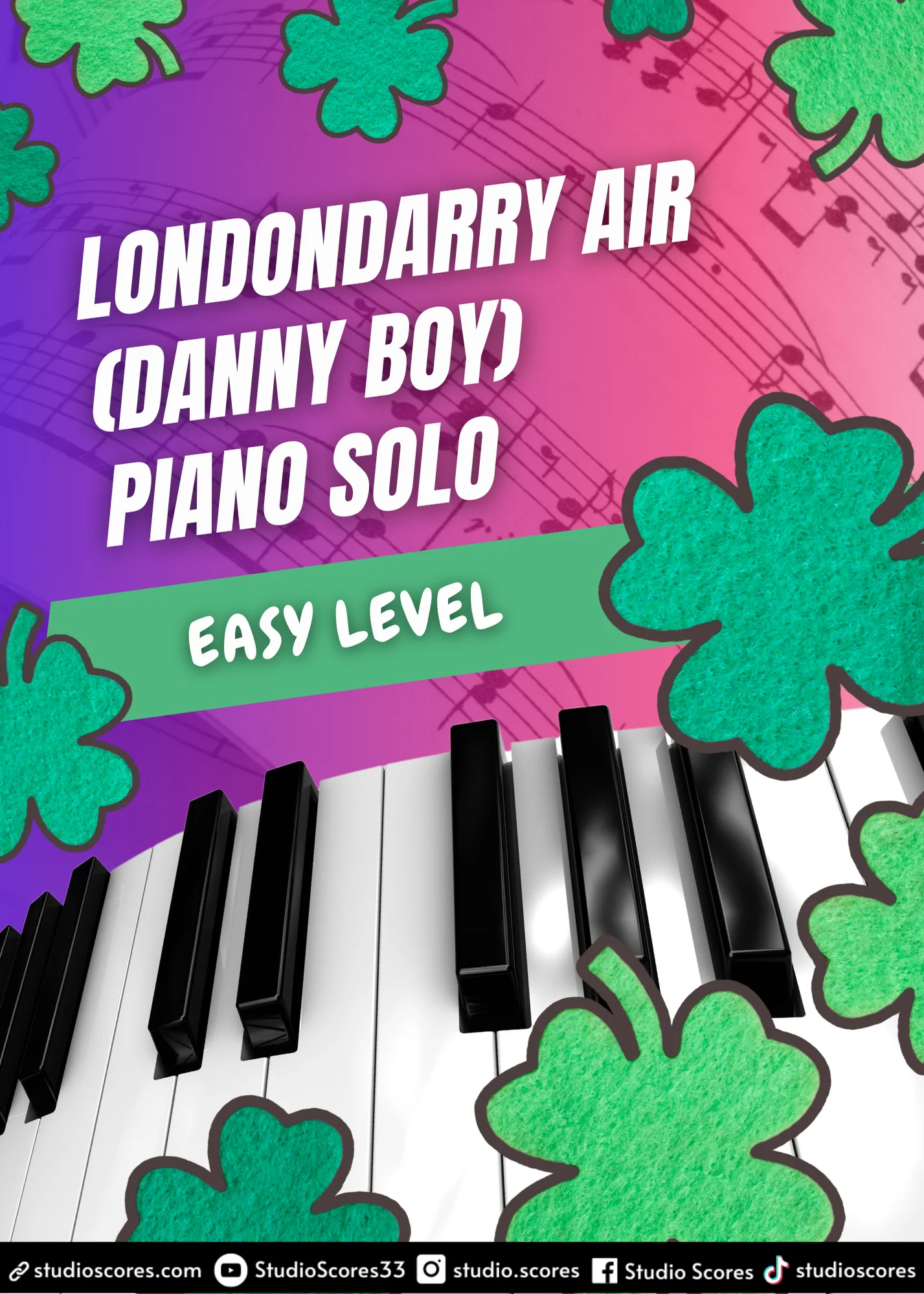 Londonderry Air (Danny Boy) - Traditional Irish (Traditional Irish song for piano solo) by Studio Scores