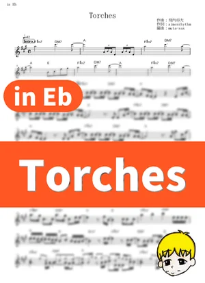Torches - Aimer (Vinland Saga / in Eb) by muta-sax