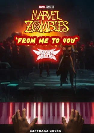 BABYMETAL – From me to u (Marvel Zombies Trailer Song) - Baby Metal by Capybara Piano