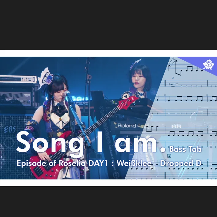 Song I am. - Roselia (Weißklee LIVE ver.) by Yukishioko