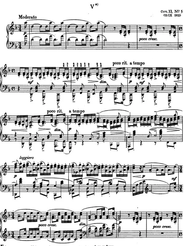 Rachmaninoff-Etudes-Op33 no 5 - Rachmaninoff by wyn