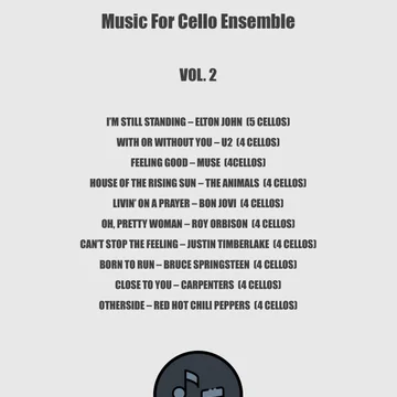 BEST MUSIC FOR CELLO ENSEMBLE VOL.2