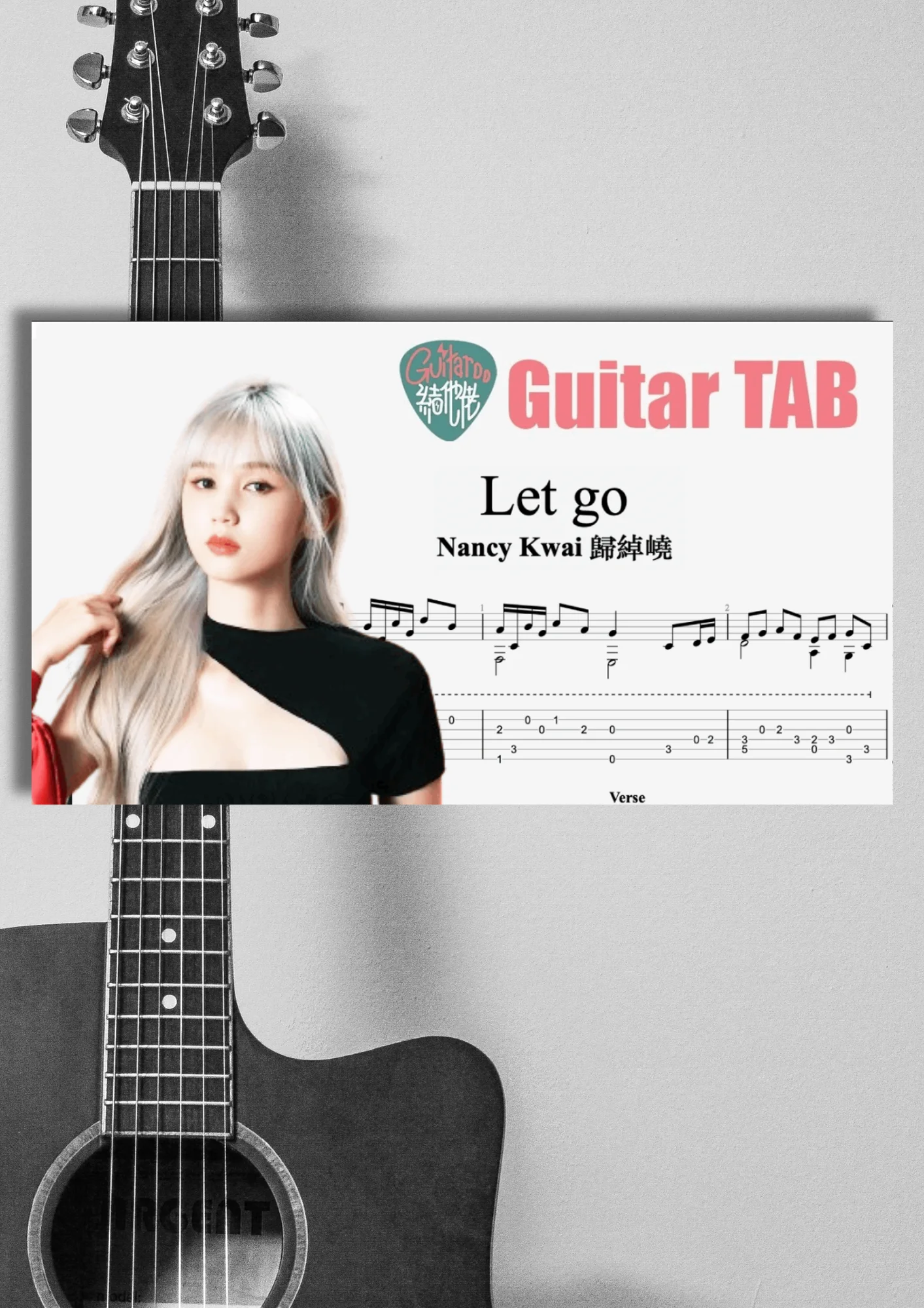 Let go - Nancy Kwai by Guitaroohk