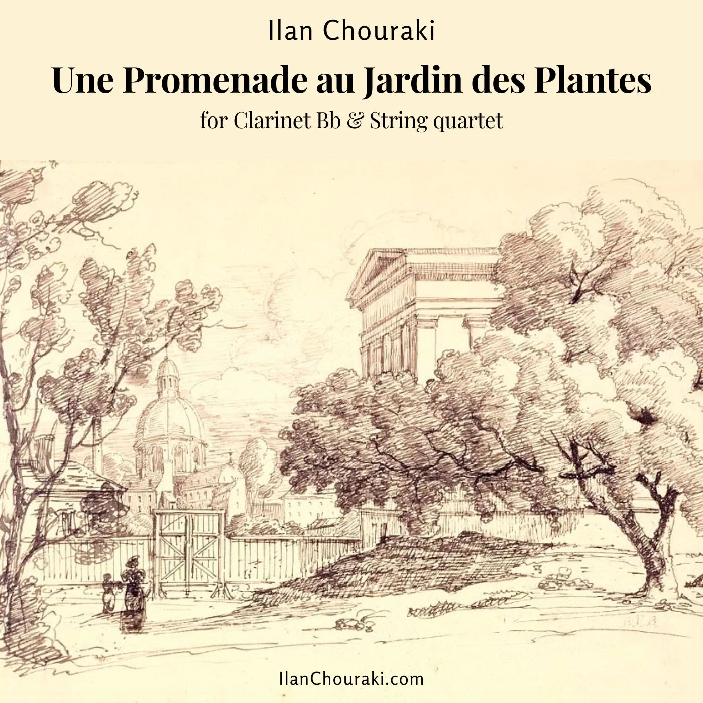 Une Promenade au Jardin des Plantes - Ilan Chouraki (Clarinet Bb &amp; String Quartet)