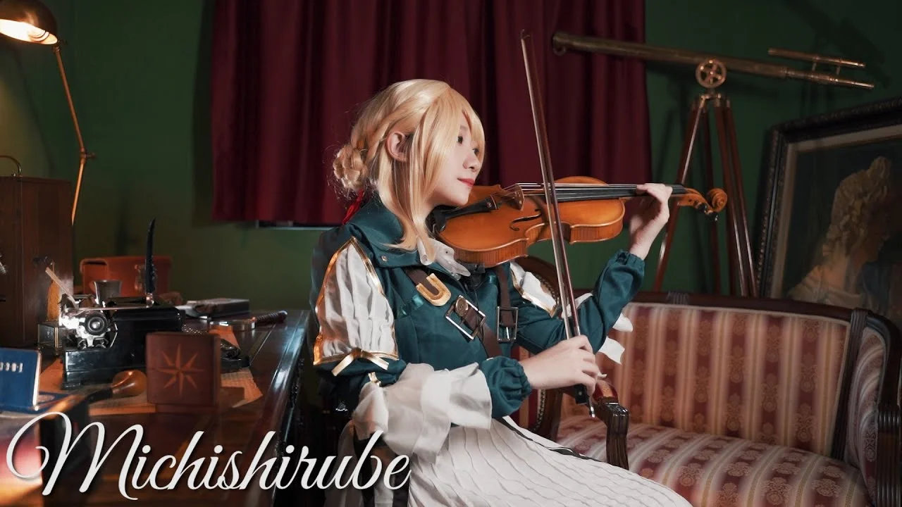 Michishirube - Chihara Minori (VioletEvergarden ED Includes Instrumental) by Kathie Violin 黃品舒小提琴