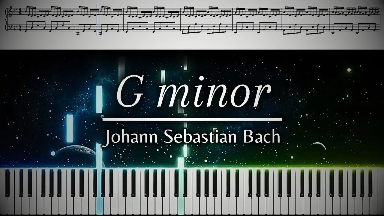 G MINOR BACH - J. S. Bach by arr. Luo Ni