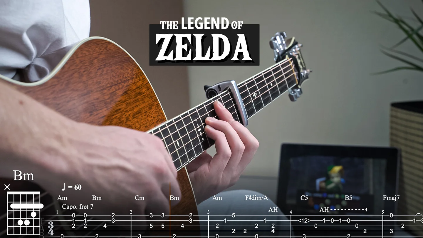 Song of Storms - The Legend of Zelda series (Fingerstyle version) by Peter John