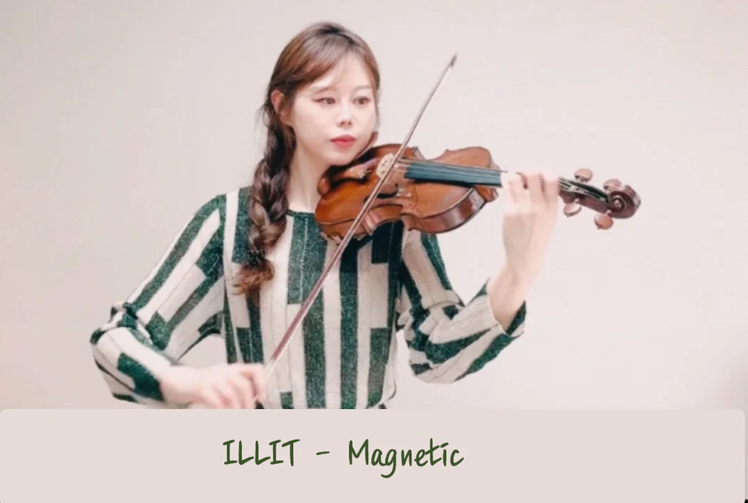 Magnetic - Illit (바이올린솔로/아일릿/마그네틱/악보) by G.forest music