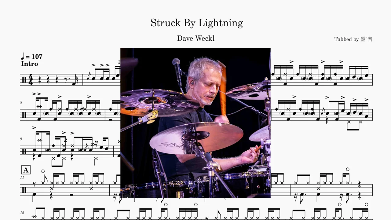 Struck By Lightning - Dave Weckl by MoYin