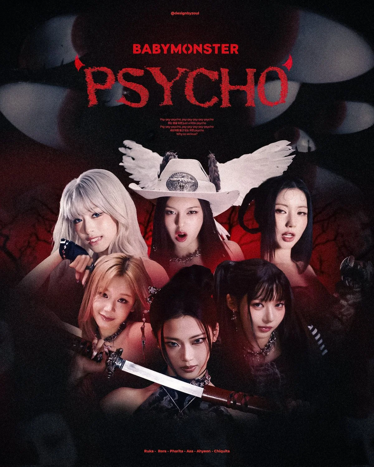 Psycho - BABYMONSTER by Shirley Yang