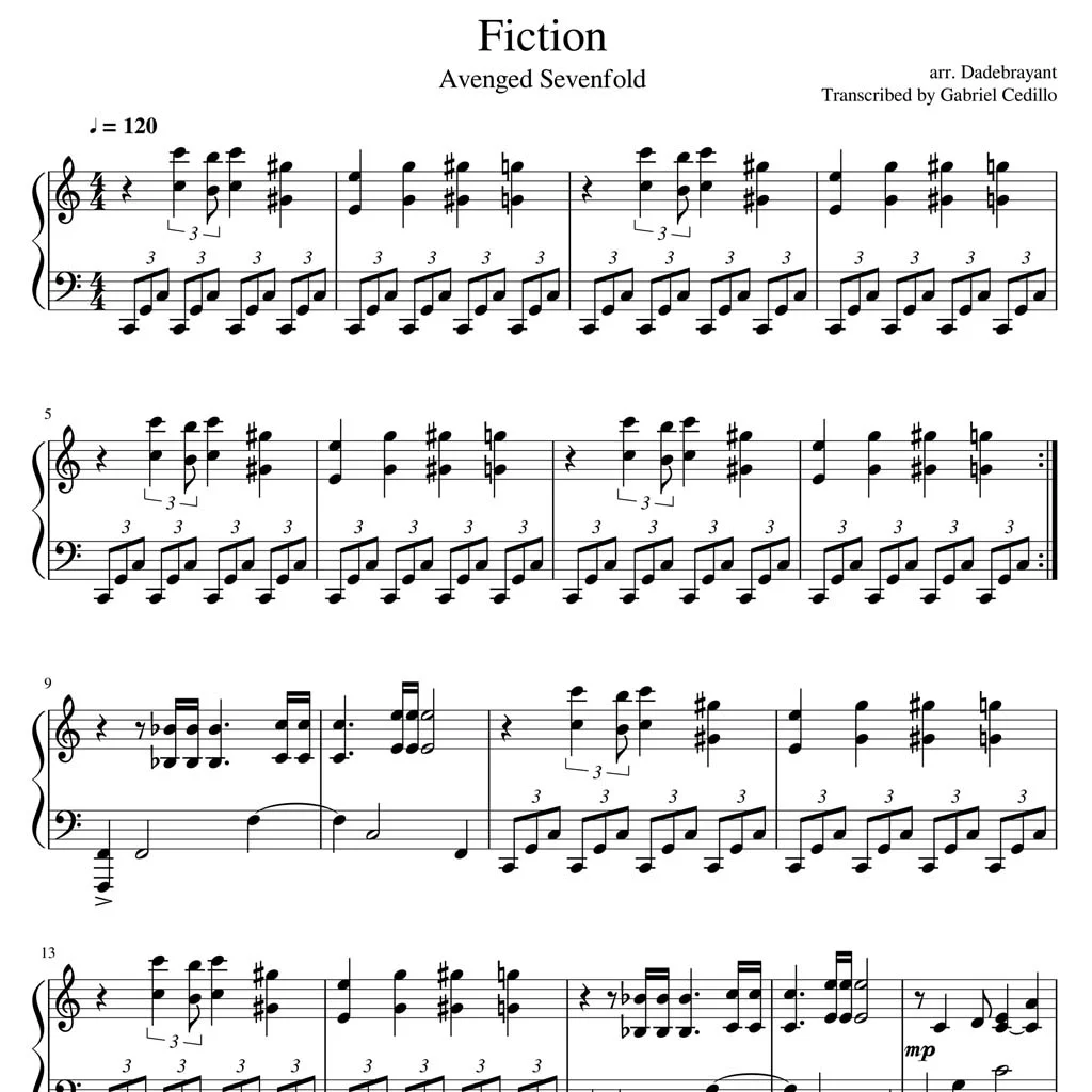 Fiction - Avenged Sevenfold by Dadebrayant