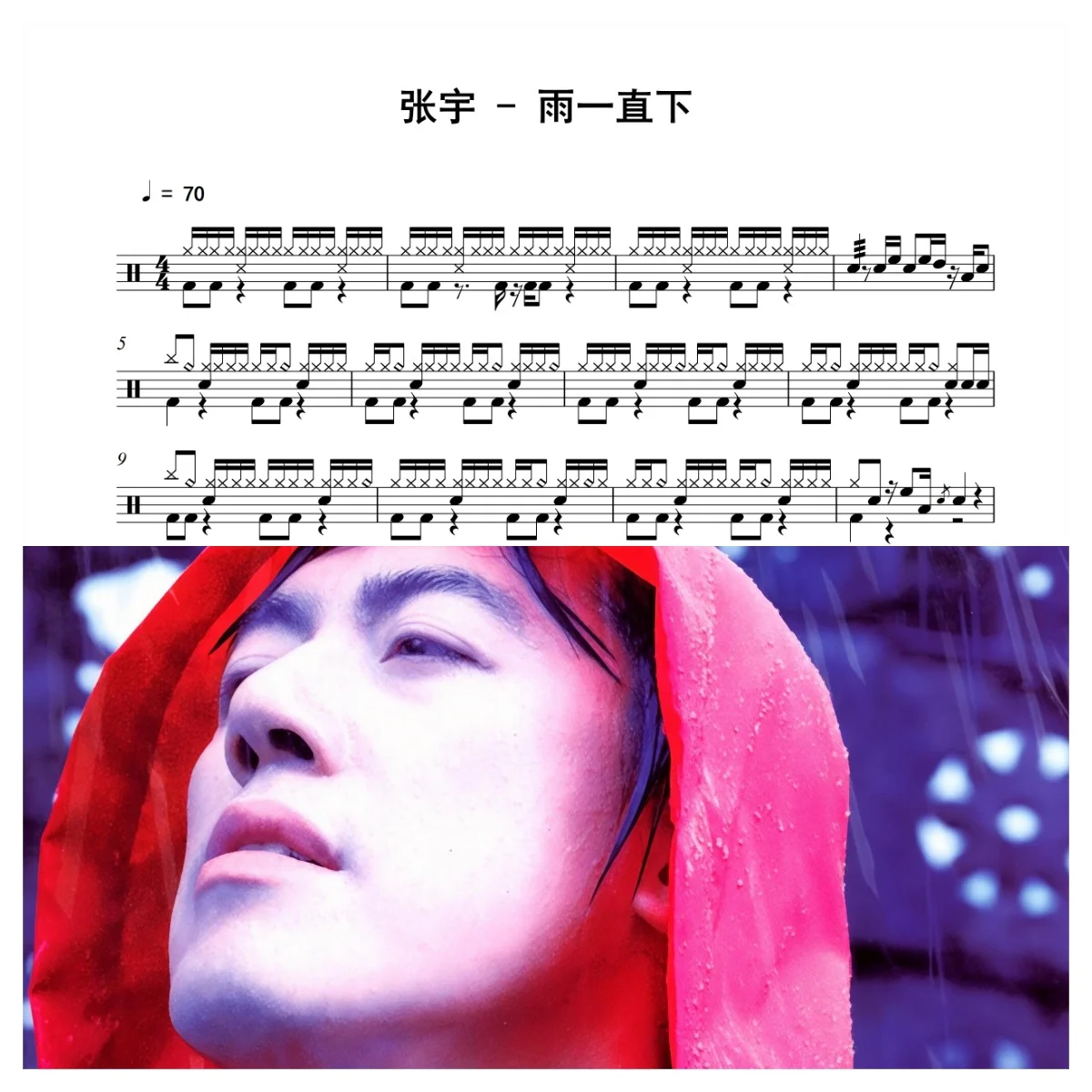 雨一直下 - 张宇 by 老虎不说谎