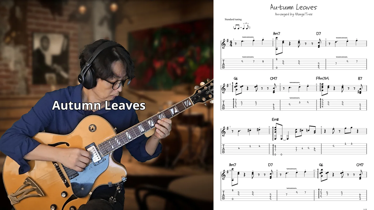 Autumn Leaves (Solo Guitar) - Mango Tree by Mango Tree